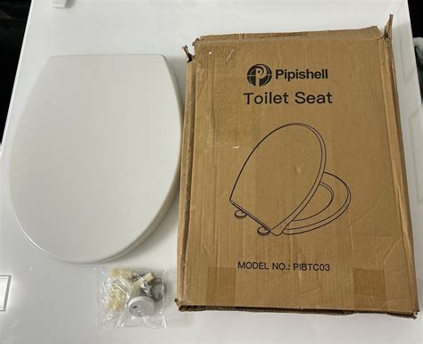 Pipishell Toilettendeckel, WC Sitz mit Absenkautomatik, Quick。